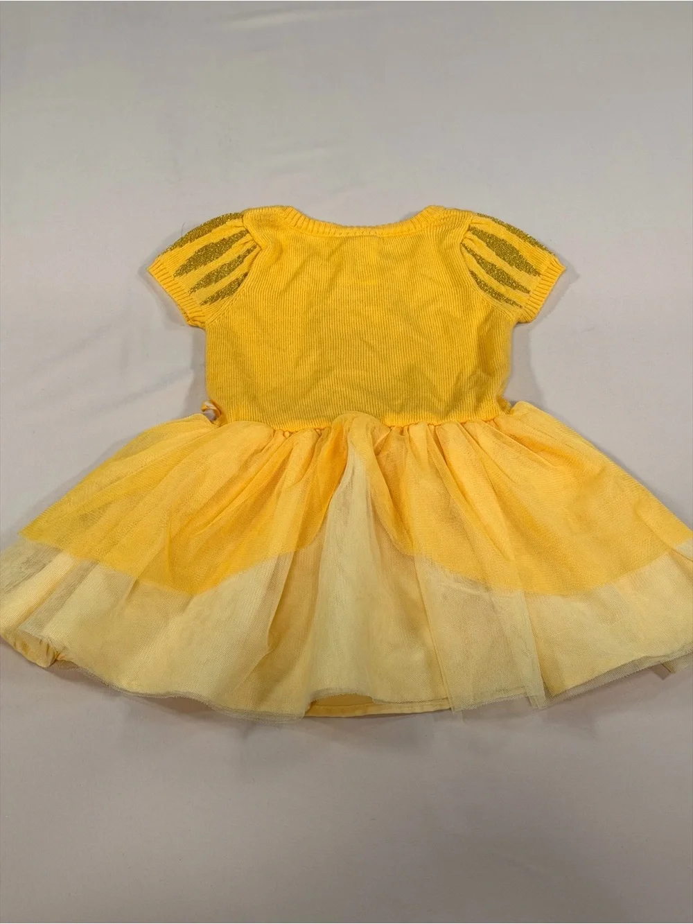 Magical Disney Princess Belle-inspired dress for toddler girls, size 2T